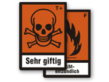 Gefahrensymbole