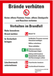 Brandschutzaushang