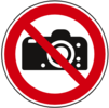 Fotografieren verboten