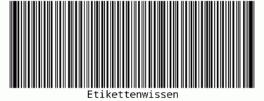 Code 93 – Etikettenwissen